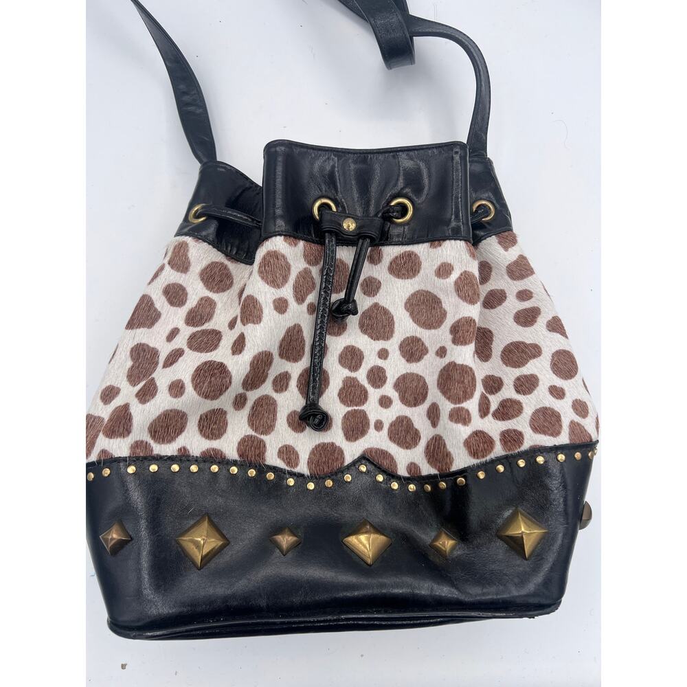 Vintage L.J. Simone Genuine Leather Handbag